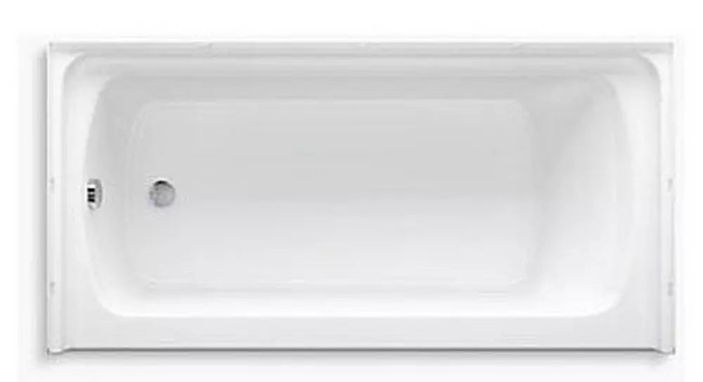 Sterling Ensemble 60 x 30 in. Soaker Alcove Bathtub with Left Drain in White