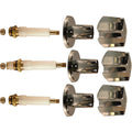 Faucet Handle - @LINCOLN PRODUCTS - Metal Handle Kit in Polished Chrome