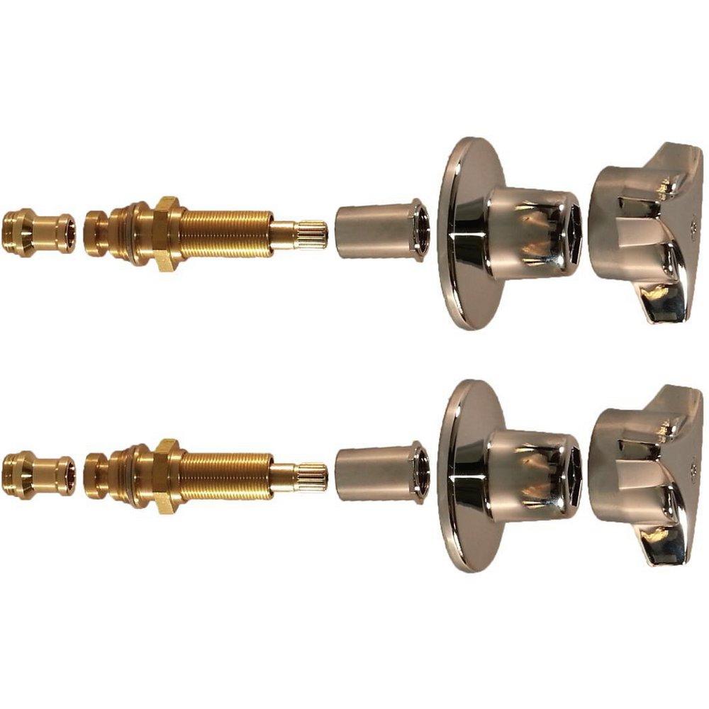 Faucet Handle - @LINCOLN PRODUCTS - Metal Handle Kit in Polished Chrome
