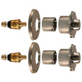 Faucet Handle - @LINCOLN PRODUCTS - Metal Knob Handle Kit in Polished Chrome