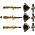 Faucet Handle - @LINCOLN PRODUCTS - Metal Cross Handle Kit in Polished Chrome