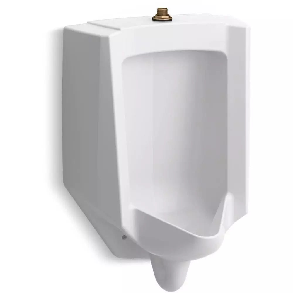 KOHLER Bardon 1 gpf Washout Urinal with Top Spud in White
