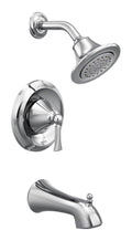 Tub Spout - MOEN INC - One Handle Single Function Bathtub & Shower Faucet in Polished Chrome (Trim Only)