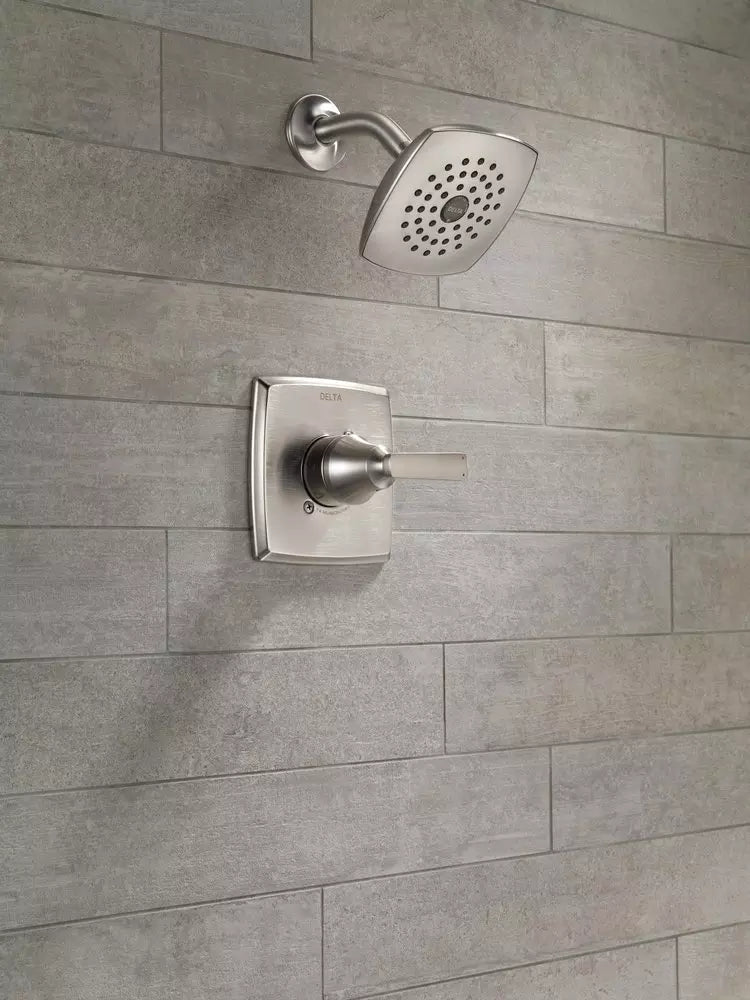 Delta Faucet Ashlyn One Handle Single Function Shower Faucet in Brilliance Stainless (Trim Only)