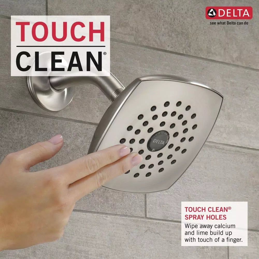 Delta Faucet Ashlyn One Handle Single Function Shower Faucet in Brilliance Stainless (Trim Only)