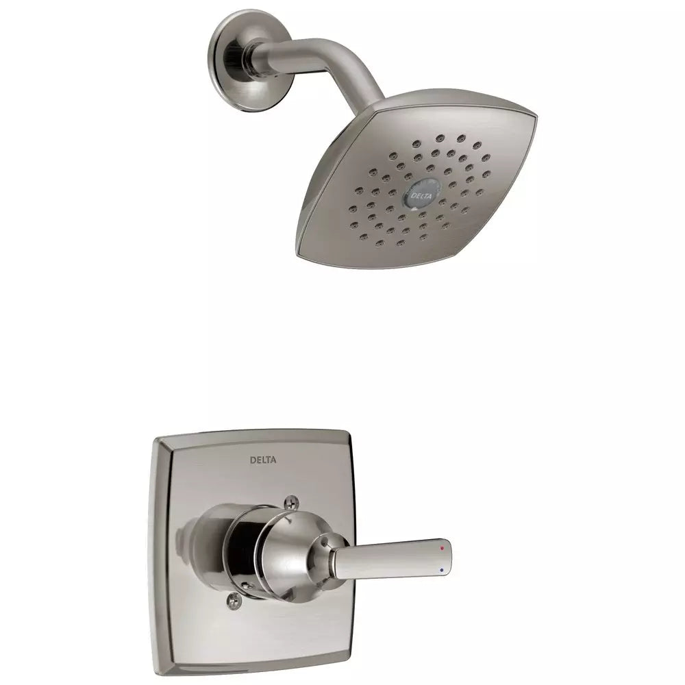 Delta Faucet Ashlyn One Handle Single Function Shower Faucet in Brilliance Stainless (Trim Only)