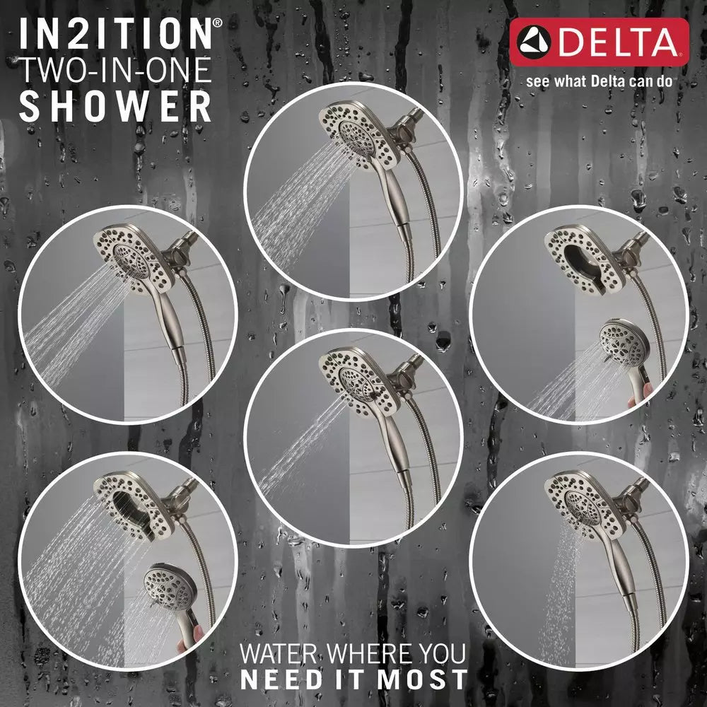 Delta Faucet Ashlyn Single Handle Dual Function Bathtub & Shower Faucet in Brilliance Stainless (Trim Only)