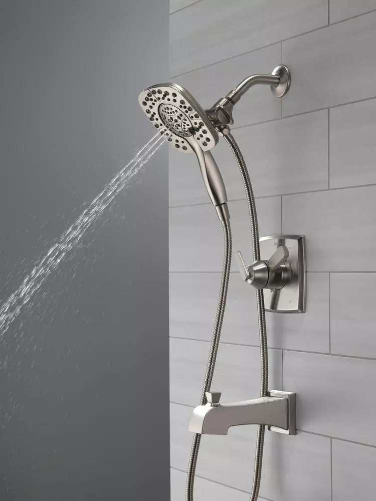 Delta Faucet Ashlyn Single Handle Dual Function Bathtub & Shower Faucet in Brilliance Stainless (Trim Only)