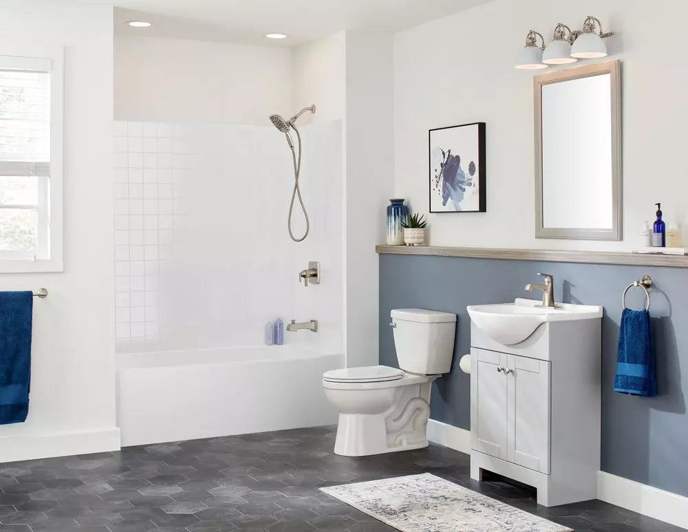 Delta Faucet Ashlyn Single Handle Dual Function Bathtub & Shower Faucet in Brilliance Stainless (Trim Only)
