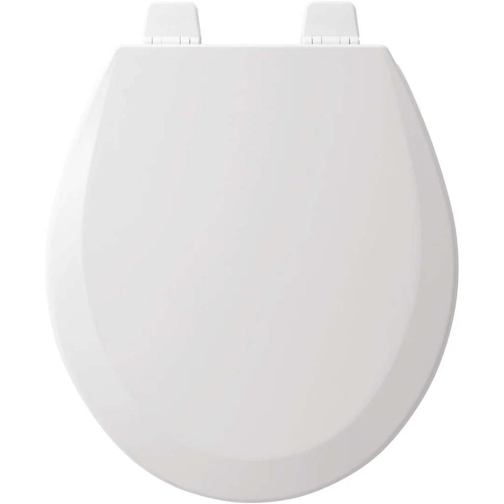 Toilet Seat - BEMIS MFG CO - Round Closed Front Toilet Seat with Cover in White