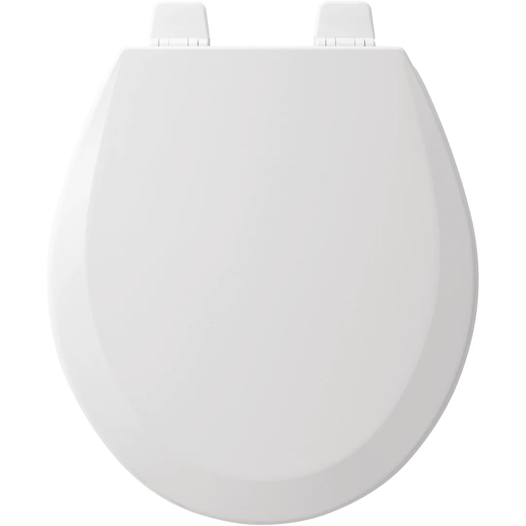 Toilet Seat - BEMIS MFG CO - Round Closed Front Toilet Seat with Cover in White