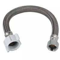 Toilet Supply Line - PROFLO® PFX146 3/8 in. Compression x 7/8 in. x 12 in. PVC Toilet Flexible Water Connector