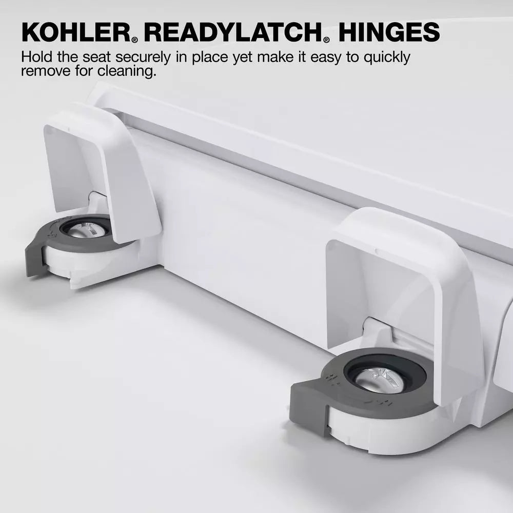 Toilet Seat - KOHLER CO - Elongated Quiet Close Toilet Seat in White