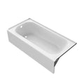 PROFLO Folsom 60 in. x 30 in. Soaker Alcove Bathtub with Left Drain in White