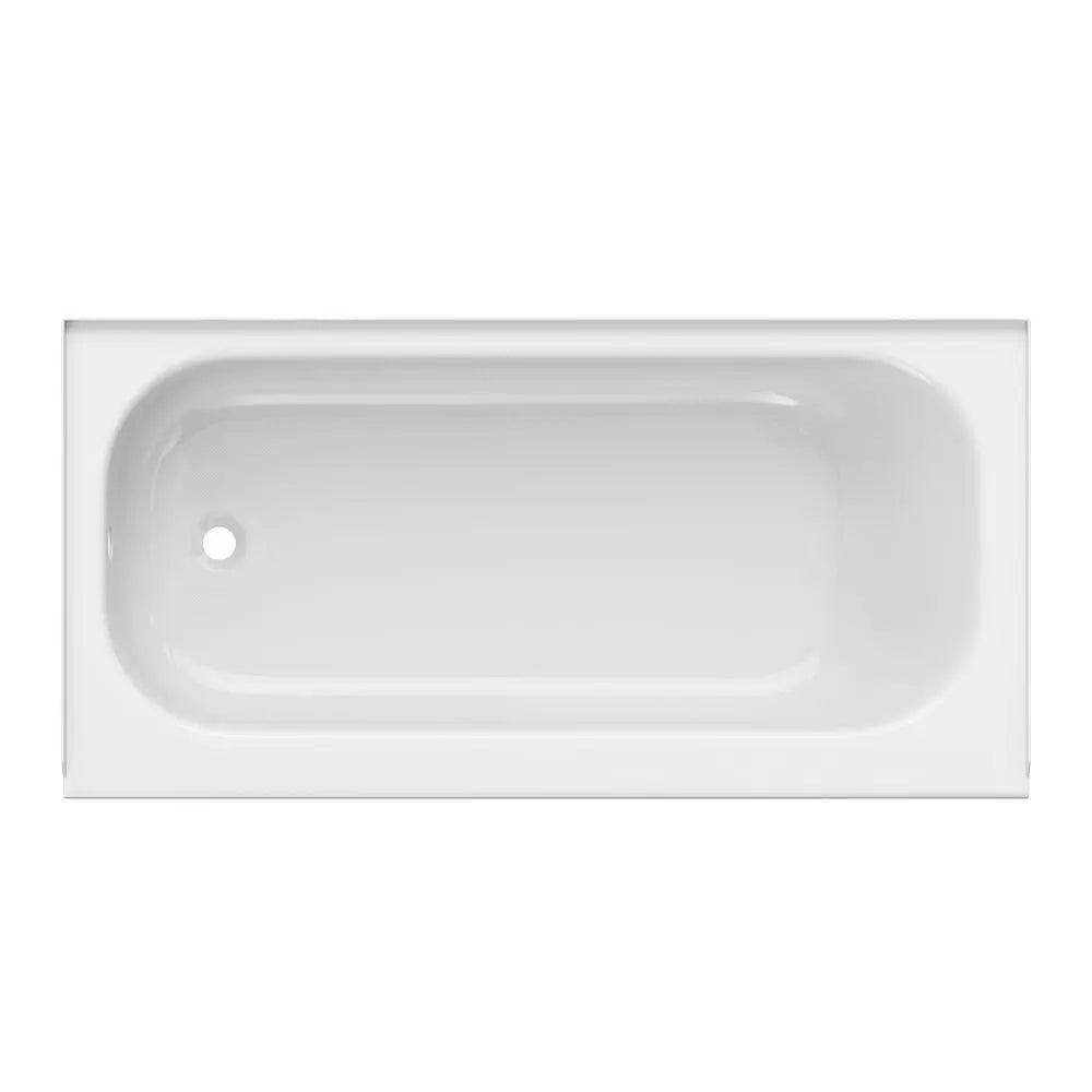 PROFLO Folsom 60 in. x 30 in. Soaker Alcove Bathtub with Left Drain in White