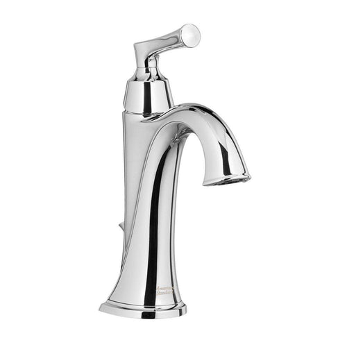 Bathroom Faucet - AS AMERICA INC - Single Handle Monoblock Bathroom Sink Faucet in Polished Chrome