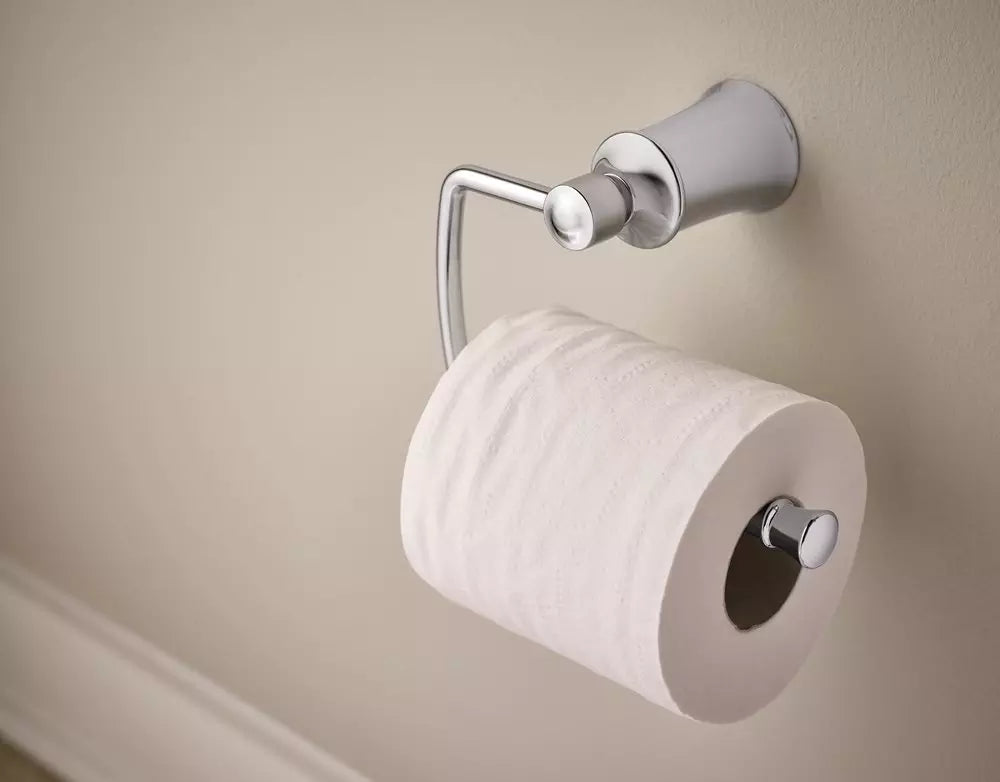 Bath Accessory - MOEN INC - Wall Mount Toilet Tissue Holder in Polished Chrome