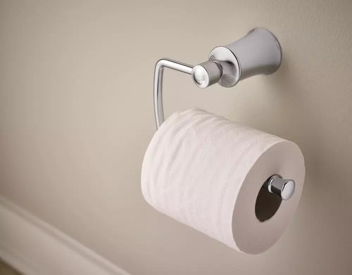 Bath Accessory - MOEN INC - Wall Mount Toilet Tissue Holder in Polished Chrome