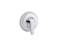 Tub Spout - KOHLER CO - Single Handle Pressure Balancing Valve Trim in Polished Chrome