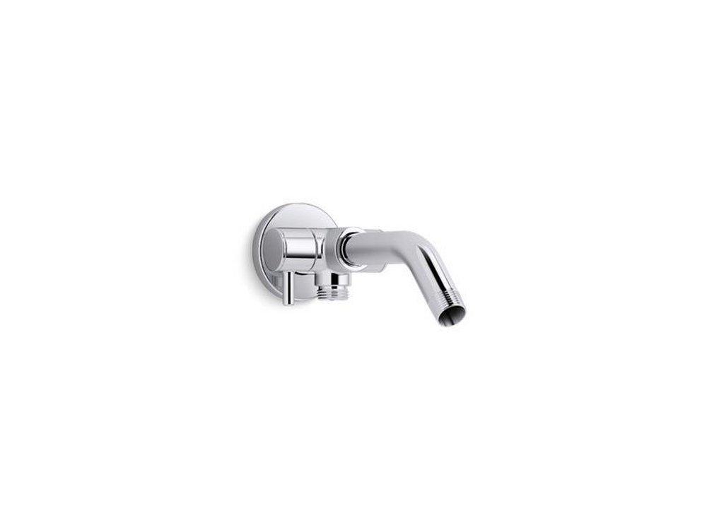 Faucet Repair Part - KOHLER CO - Shower Arm and Flange with 2-Way Diverter in Polished Chrome