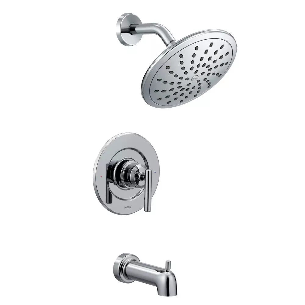 Moen Gibson One Handle Single Function Bathtub & Shower Faucet in Chrome (Trim Only)