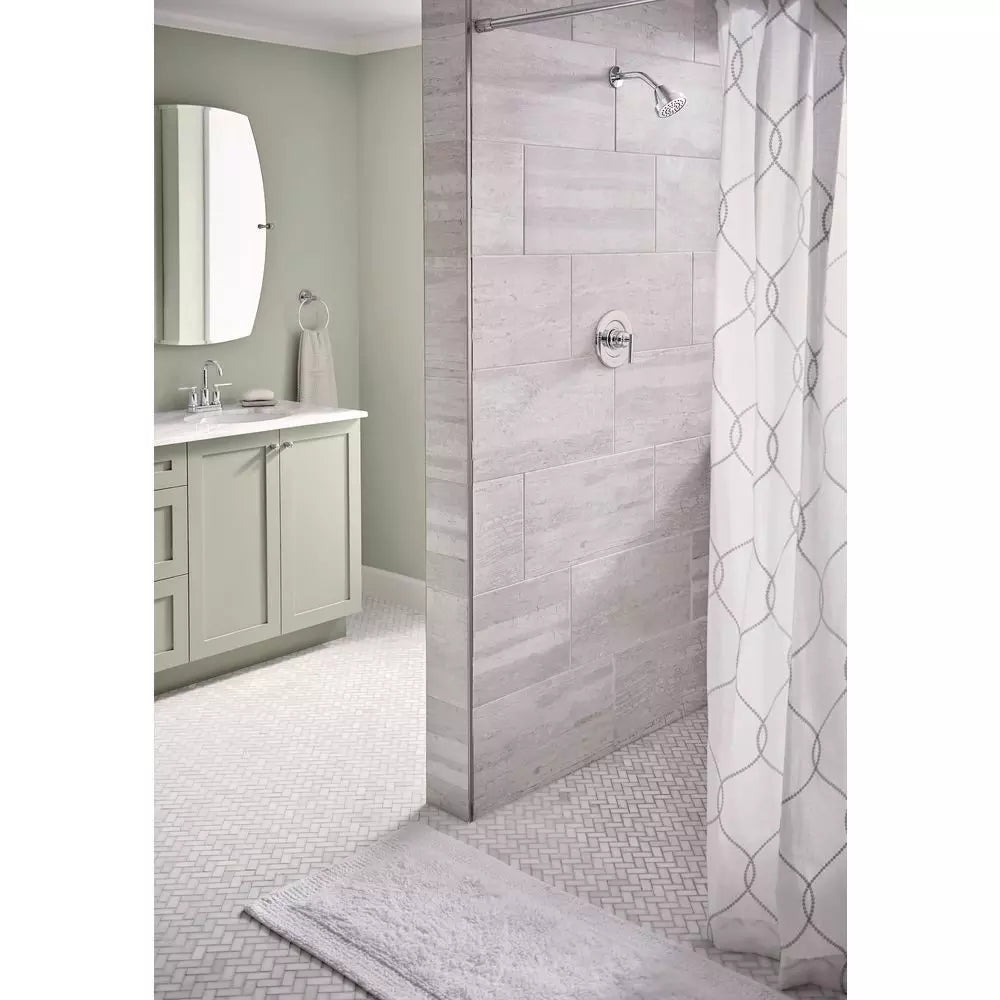 Moen Gibson One Handle Single Function Bathtub & Shower Faucet in Chrome (Trim Only)
