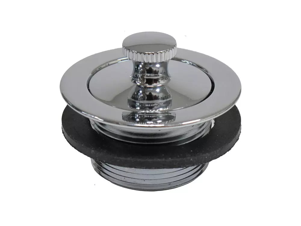 PROFLO Brass Lift & Turn Drain in Polished Chrome