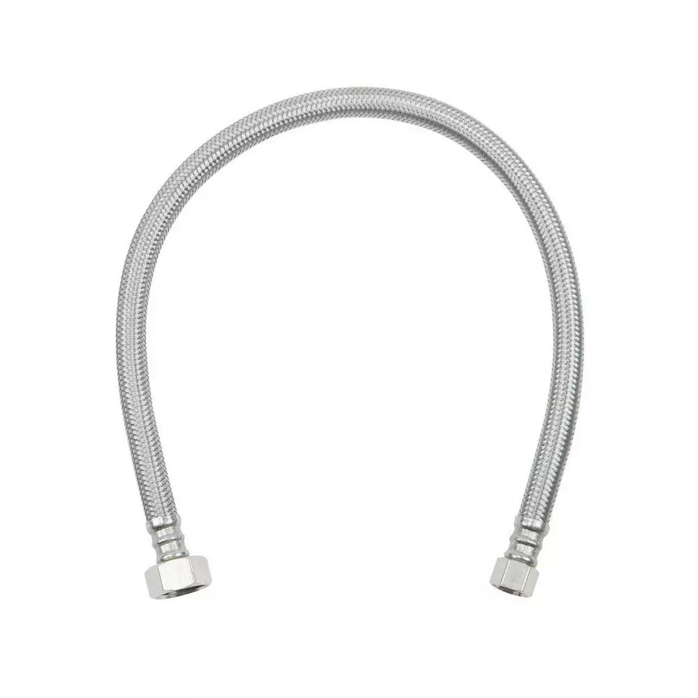 BrassCraft Speedi Plumb 3/8 in x 1/2 in. x 20 in. Braided Stainless Sink Flexible Water Connector