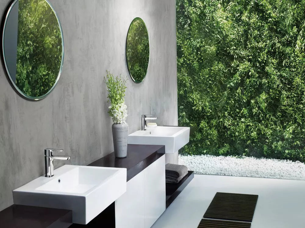 Bathroom Faucet - DELTA FAUCET CO - Single Handle Monoblock Bathroom Sink Faucet in Chrome