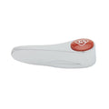 Faucet Handle - T&S BRASS & BRONZE WORKS - Lever Handle, Red Index (T&S Logo), Screw