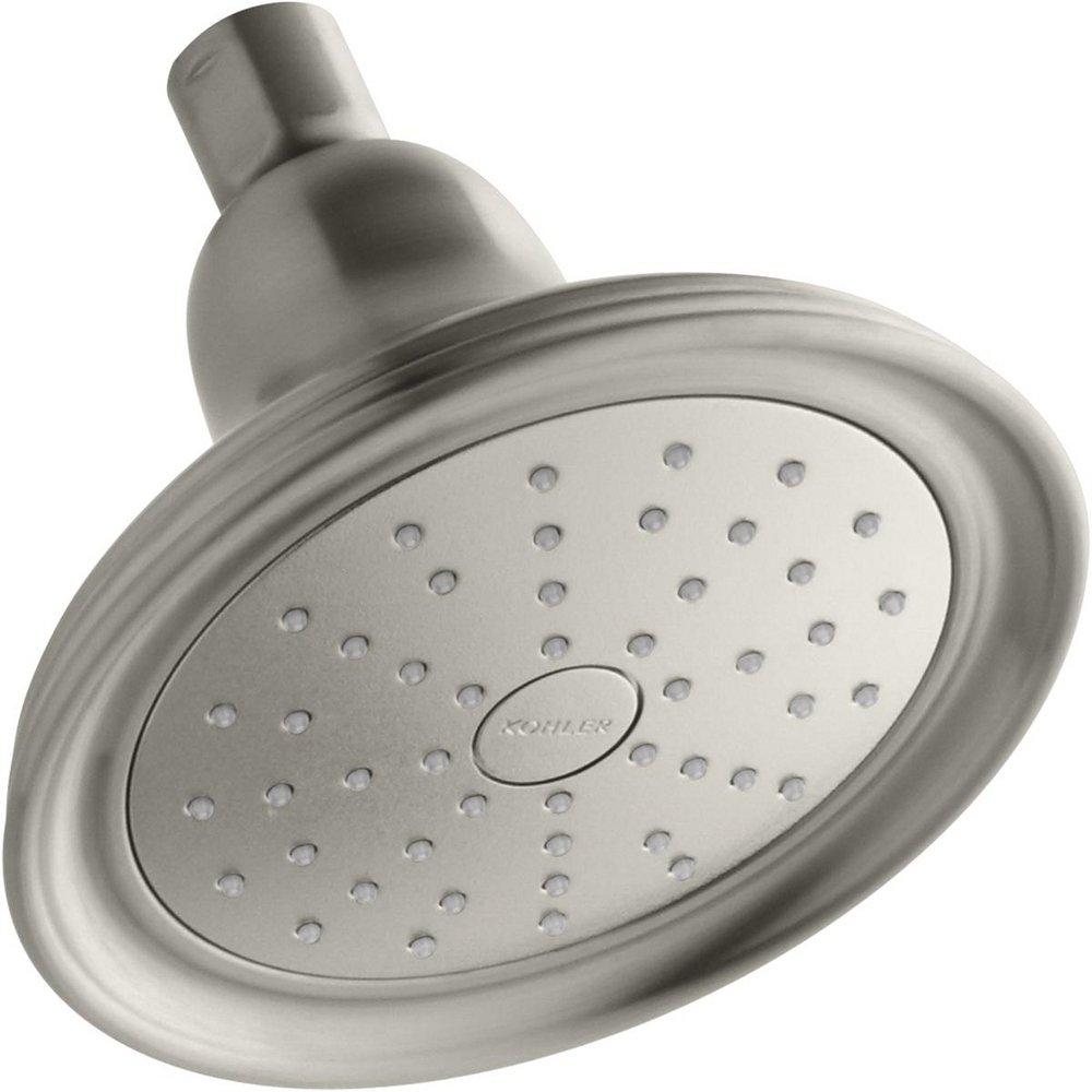 Shower Head - KOHLER CO - Single Function Showerhead in Vibrant® Brushed Nickel