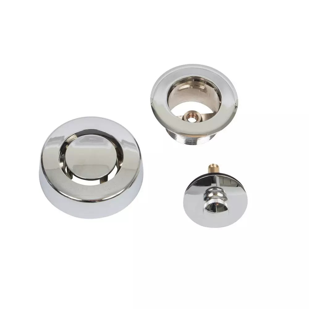 Dearborn True Blue Bath Waste Trim Kit Uni-Lift Stopper in Chrome
