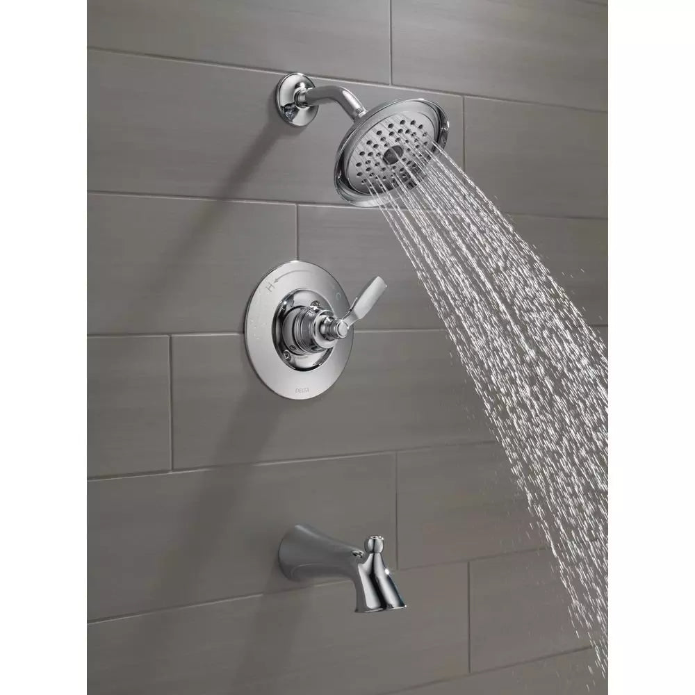 Delta Faucet Woodhurst One Handle Single Function Bathtub & Shower Faucet in Chrome (Trim Only)