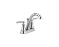 Delta Faucet Woodhurst Two Handle Centerset Bathroom Sink Faucet in Chrome