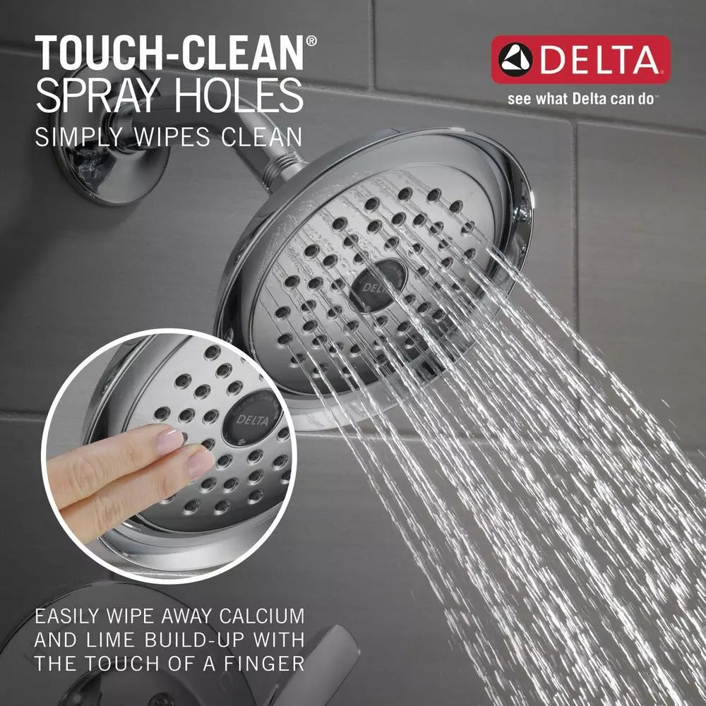 Delta Faucet Woodhurst One Handle Single Function Shower Faucet in Chrome (Trim Only)