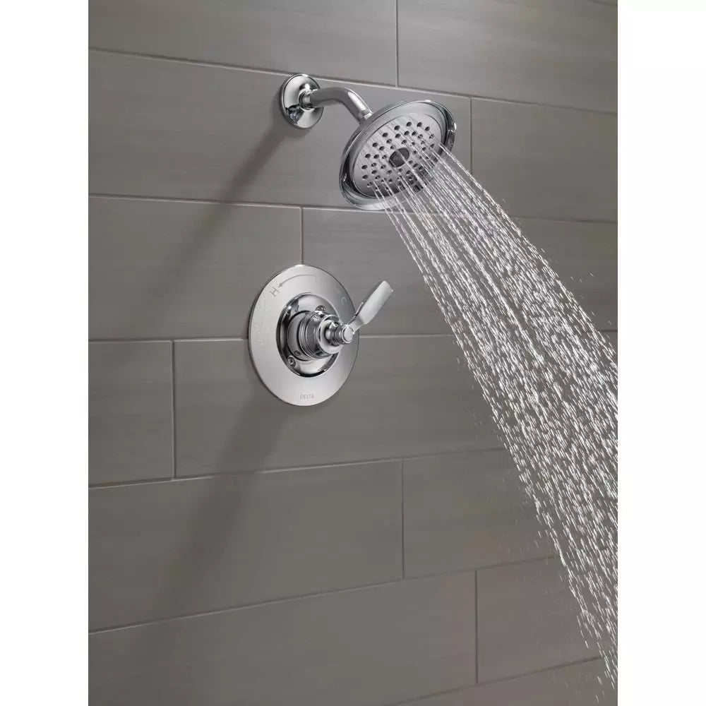 Delta Faucet Woodhurst One Handle Single Function Shower Faucet in Chrome (Trim Only)