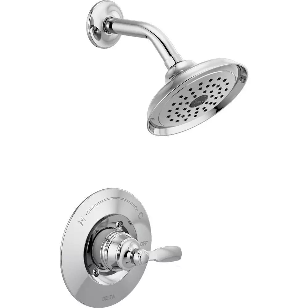 Delta Faucet Woodhurst One Handle Single Function Shower Faucet in Chrome (Trim Only)