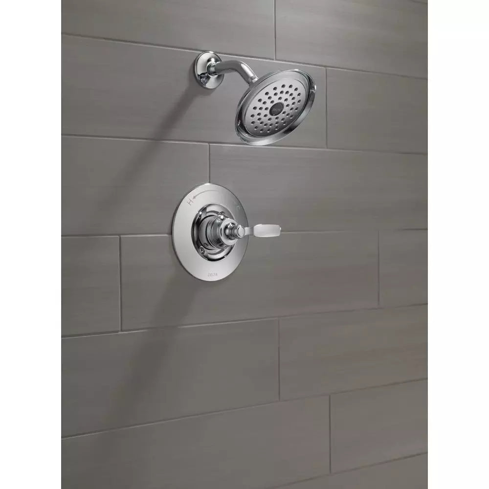 Delta Faucet Woodhurst One Handle Single Function Shower Faucet in Chrome (Trim Only)