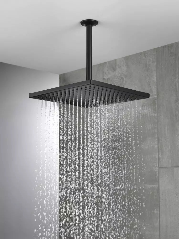 Delta Faucet Universal Showering Single Function Showerhead in Matte Black