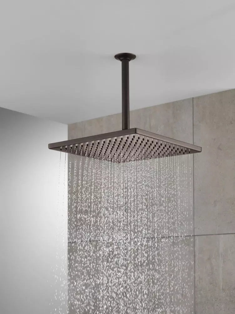Delta Faucet Universal Showering Single Function Showerhead in Matte Black