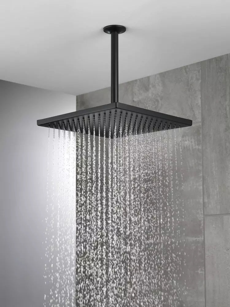 Delta Faucet Universal Showering Single Function Showerhead in Matte Black