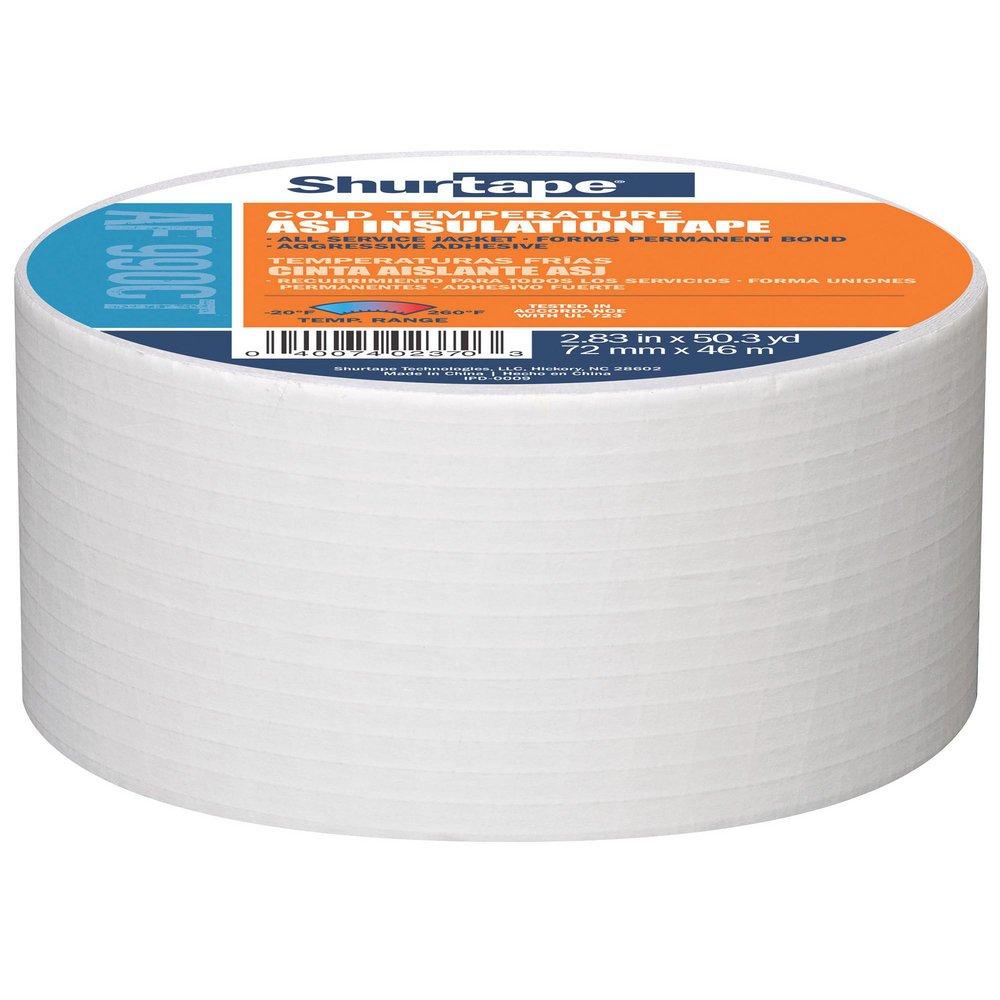 Sealant Pack (PTFE Tape) - SHURTAPE TECHNOLOGIES LLC - 150 ft. x 3 in. Kraft Paper, Scrim and Foil Cold Temperature All Service Jacket Tape