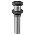Moen 1-1/4 in. Waste Stopper and Seat with Overflow in Matte Black