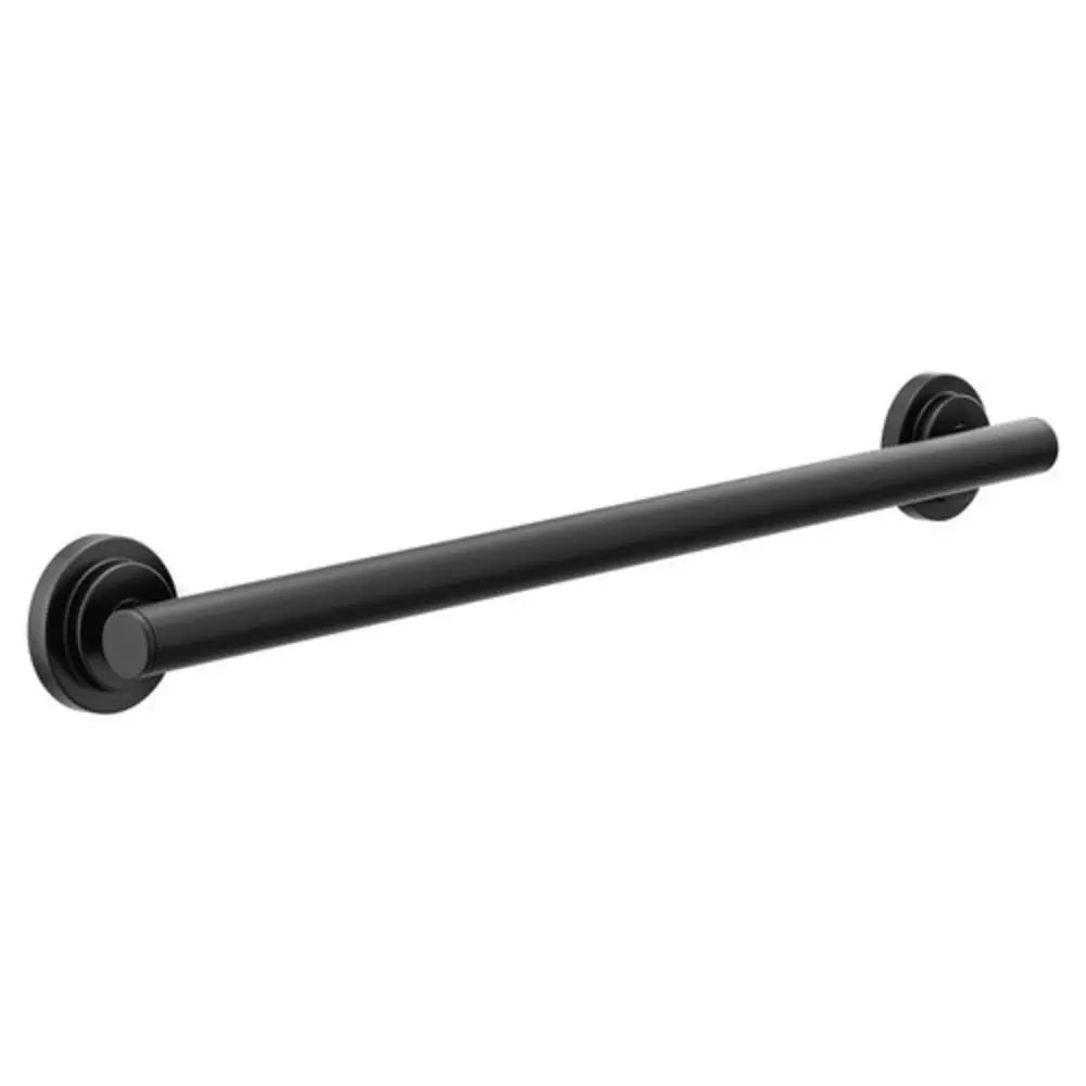 Moen Iso 24 in. Grab Bar in Matte Black