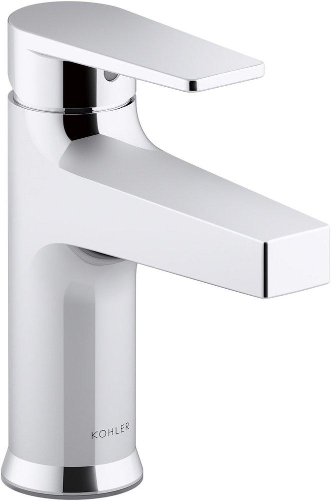 Bathroom Faucet - KOHLER CO - Single Handle Monoblock Bathroom Sink Faucet in Polished Chrome
