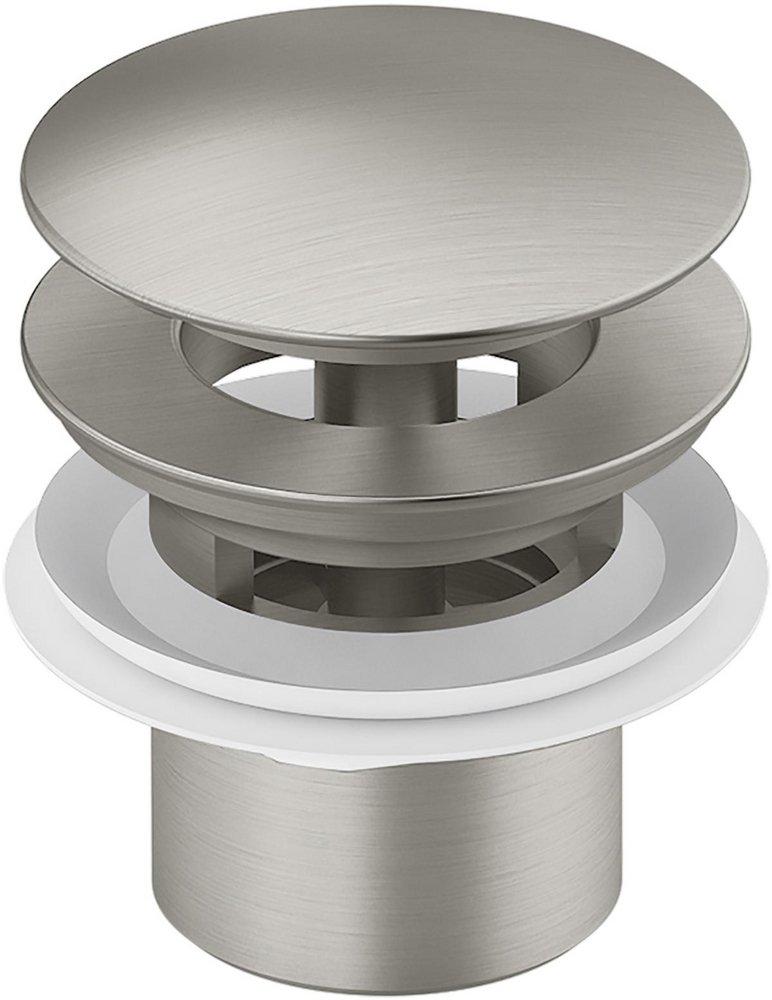 Drain Assembly - KOHLER CO - Metal Toe-Tap Drain in Vibrant® Brushed Nickel