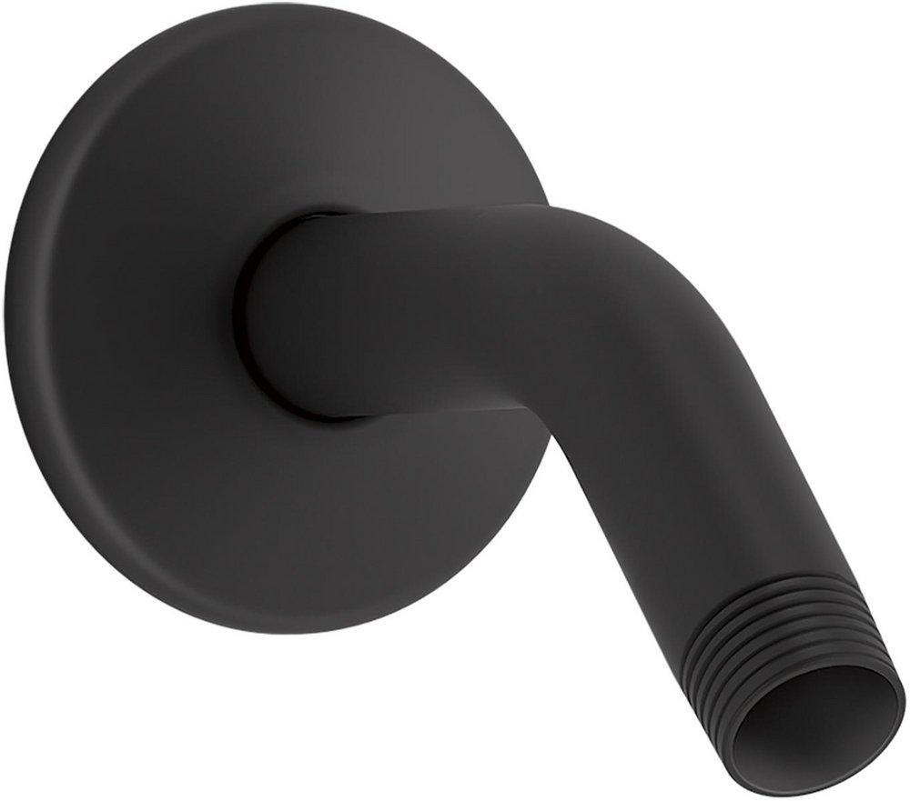 Faucet Repair Part - KOHLER CO - 5-3/8 in. Shower Arm and Flange in Matte Black