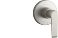Faucet Handle - KOHLER CO - 3-3/8 in. Zinc Handle in Vibrant Brushed Nickel