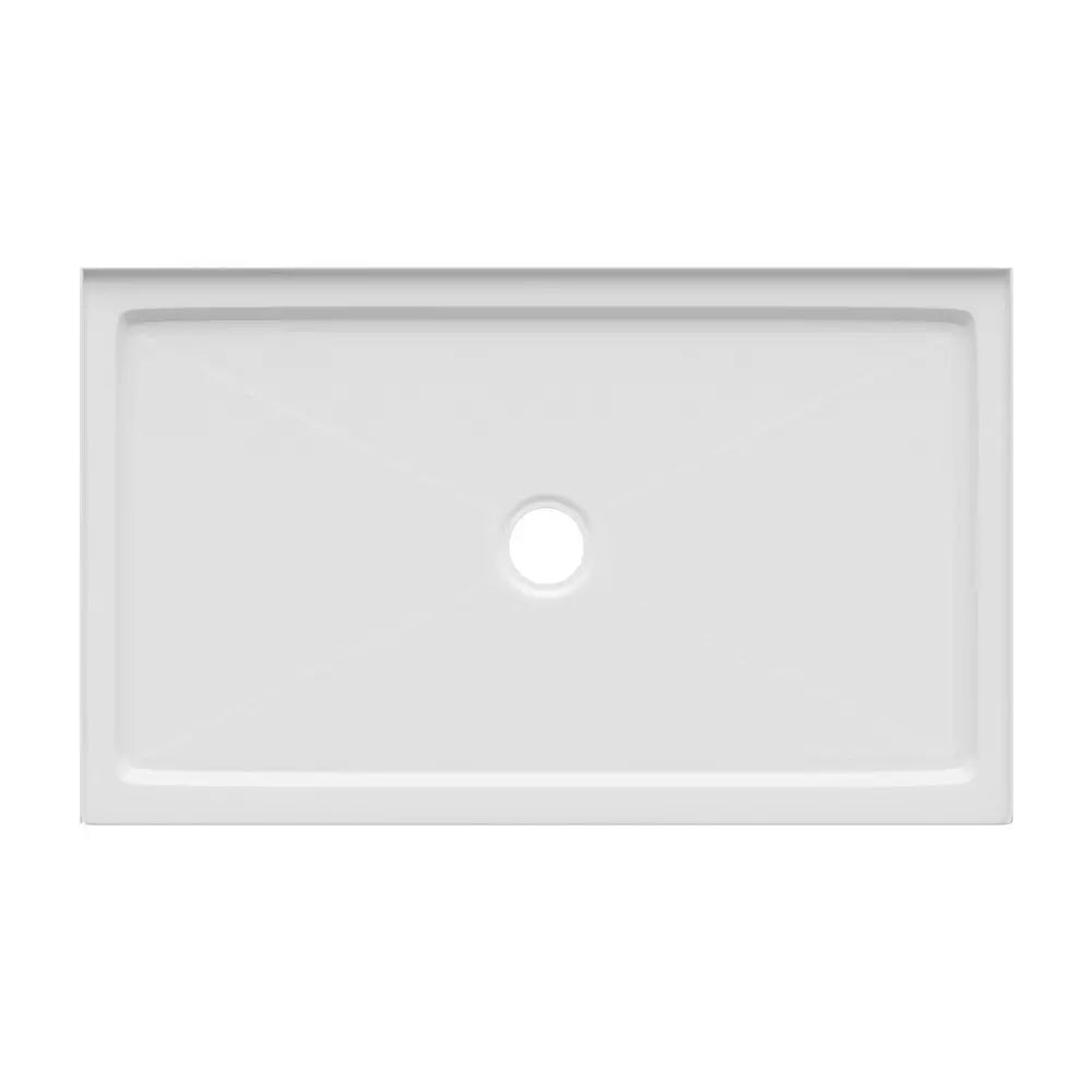 PROFLO Hammond 60 in. x 36 in. Shower Base with Center Drain in White
