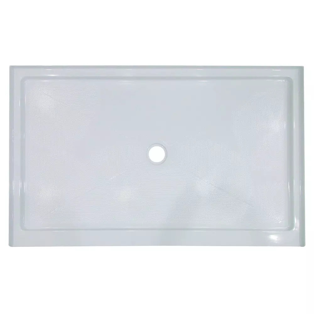 PROFLO Hammond 60 in. x 36 in. Shower Base with Center Drain in White